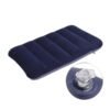 velvet air inflatable travel pillow (blue)