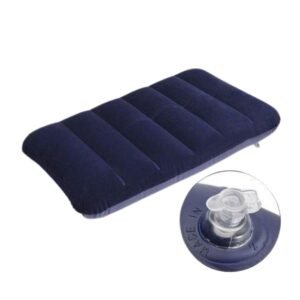 velvet air inflatable travel pillow (blue)