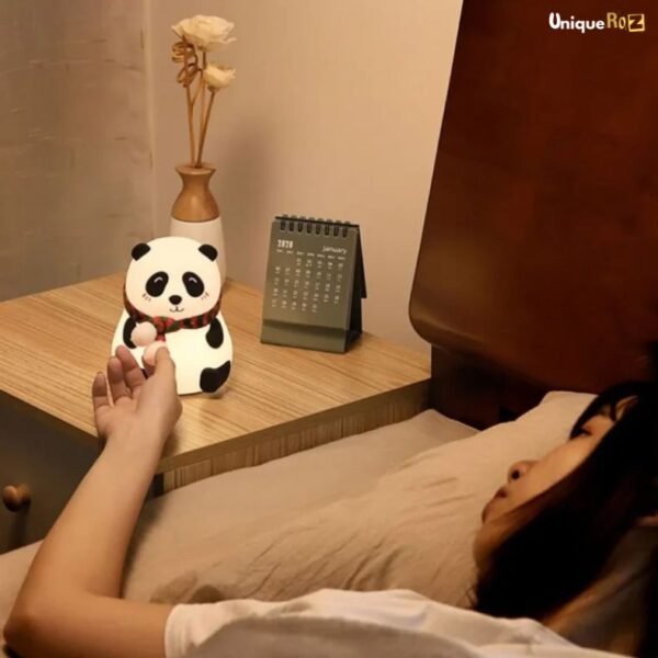 cute led panda night lamp
