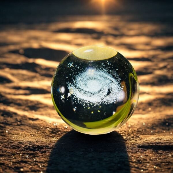 3d crystal ball night light with wooden base,(flower)