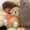 breathing teddy bear with sound