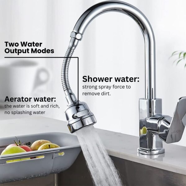 water faucet sprayer, 6 inch ( 360° rotating )