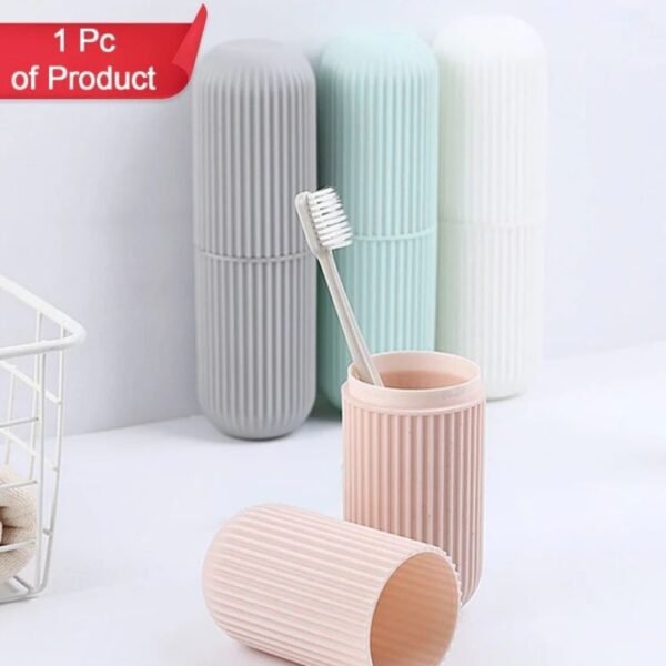 capsule shape multipurpose travel storage bottle