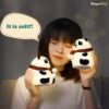 cute led panda night lamp