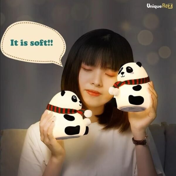 cute led panda night lamp