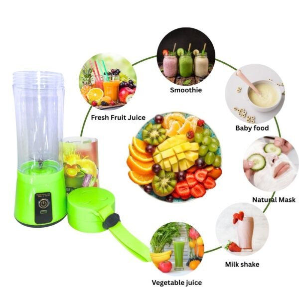 portable usb juicer for mixing, grinding, and blending