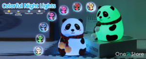 cute led panda night lamp