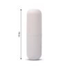 capsule shape multipurpose travel storage bottle