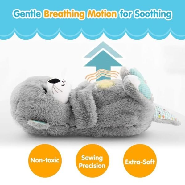 breathing teddy bear with sound