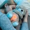 breathing teddy bear with sound