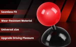 ball design car push start button rocker / cover