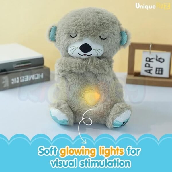 breathing teddy bear with sound