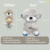 breathing teddy bear with sound