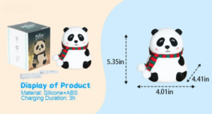 cute led panda night lamp